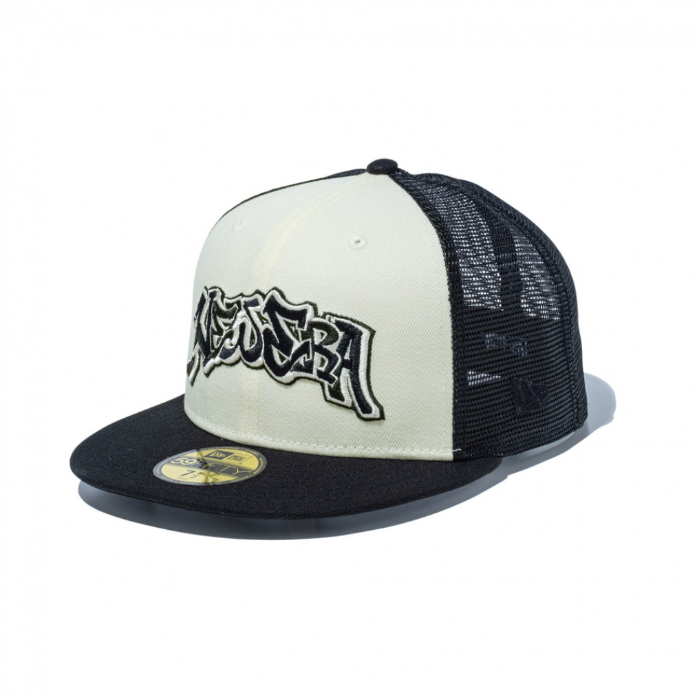 59FIFTY トラッカー Throw up Logo クローム/ブラック｜Alpen Online