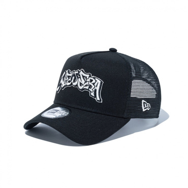 9FORTY A-Frame トラッカー Throw up Logo ブラック