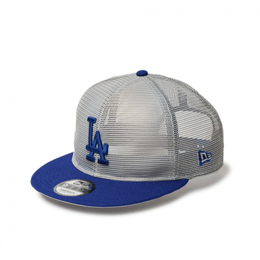 9FIFTY トラッカー MLB All Mesh ロサンゼルス・ドジャース グレー ダークロイヤルバイザー