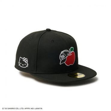 59FIFTY HELLO KITTY リンゴ ブラック