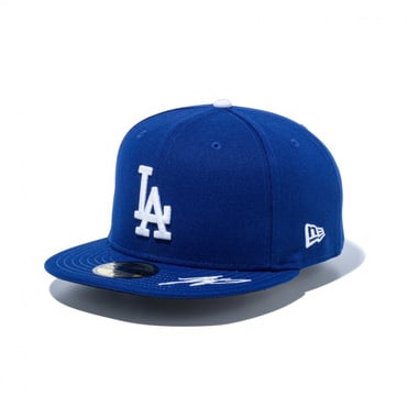 59FIFTY Signature 大谷翔平 ロサンゼルス・ドジャース サイン ダークロイヤル