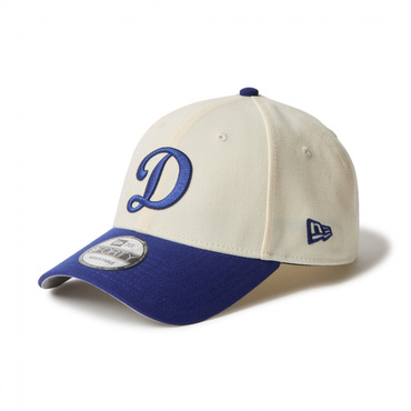 9FORTY MLB 2-Tone ロサンゼルス・ドジャース クーパーズタウン ワインコルク ダークロイヤルバイザー