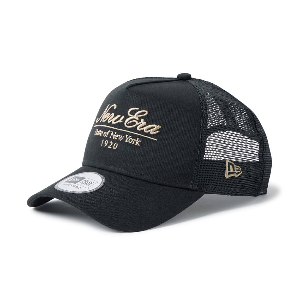 ニューエラ キャップ 9FORTY A-Frame トラッカー Classic Script