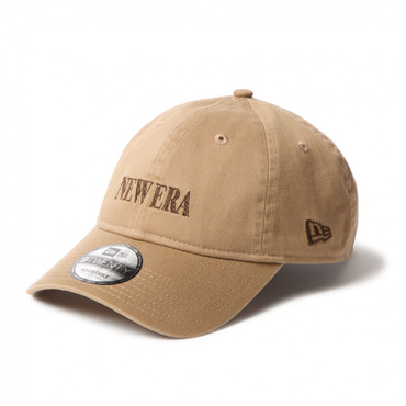 9TWENTY Neon Logo NEW ERA カーキ