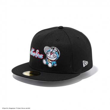 59FIFTY ドラえもん New Era キャップ ブラック × マルチカラー
