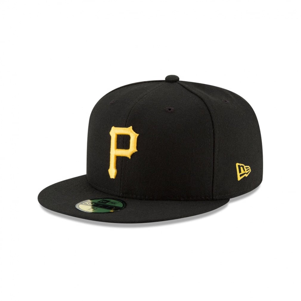 59FIFTY MLBオンフィールド ピッツバーグ・パイレーツ ゲーム(ブラック×ゴールド-59)