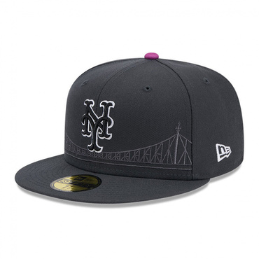 59FIFTY オンフィールド 2025 MLB City Connect ニューヨーク・メッツ グラファイト