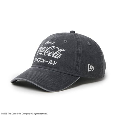 9TWENTY Coca-Cola コカ･コーラ アシッドウォッシュ ダークグレー