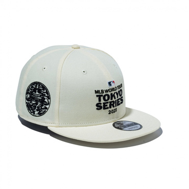 9FIFTY MLB TOKYO SERIES 2025 WORLD TOUR TOKYO 2025ロゴ クローム