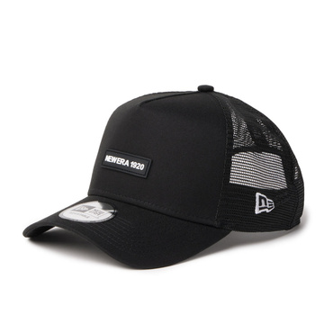 9FORTY A-Frame トラッカー Rubber Patch ラバーパッチ NEW ERA 1920 ブラック