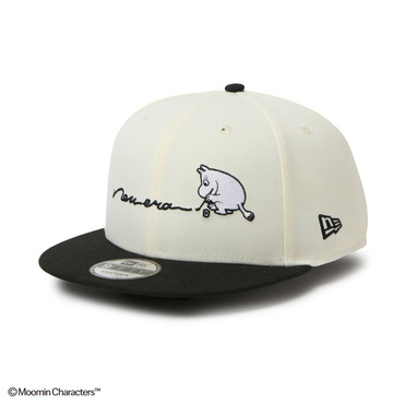 9FIFTY Moomin Drawing ムーミン クロームホワイト/ブラック