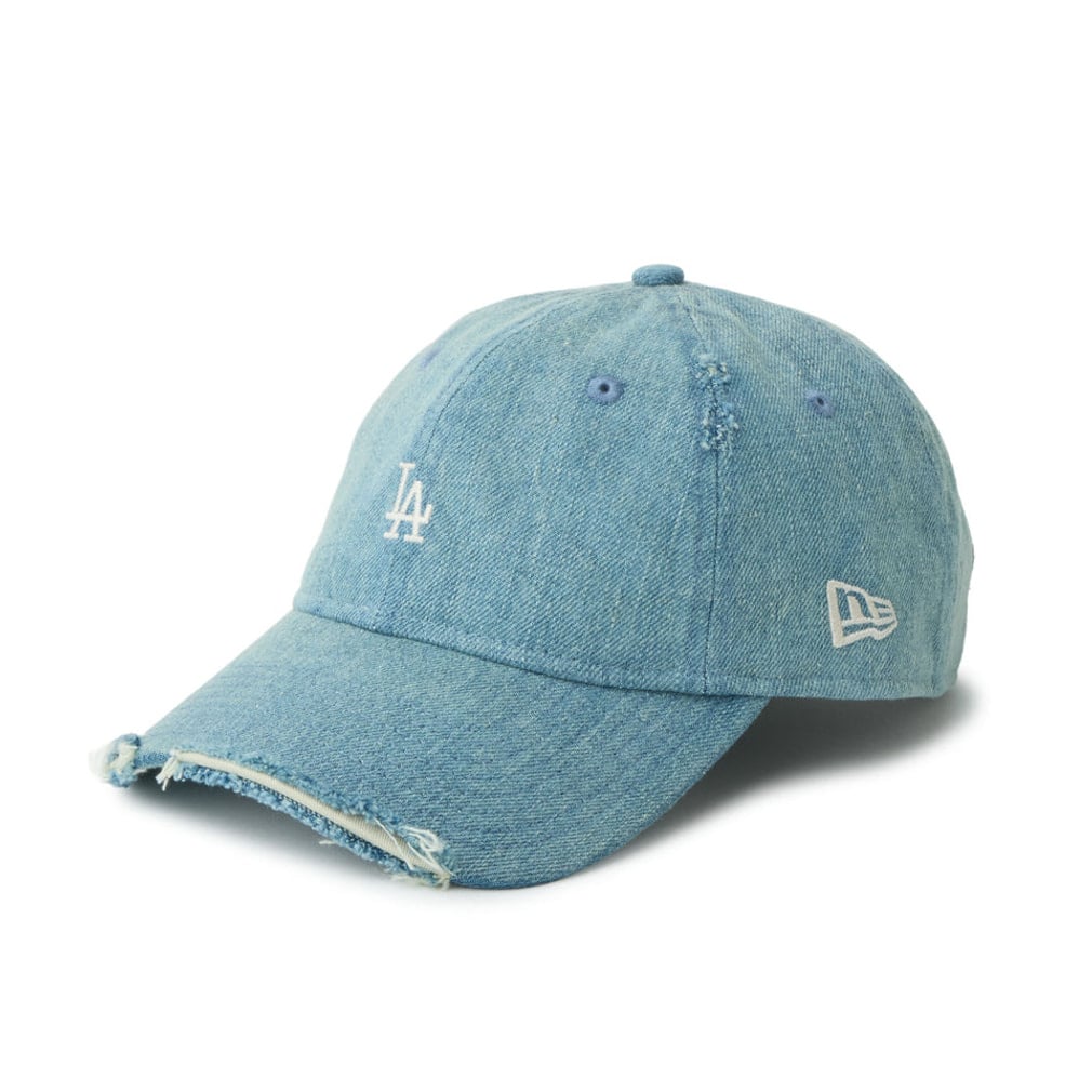 ニューエラ キャップ 9TWENTY MLB Damaged Denim ロサンゼルス