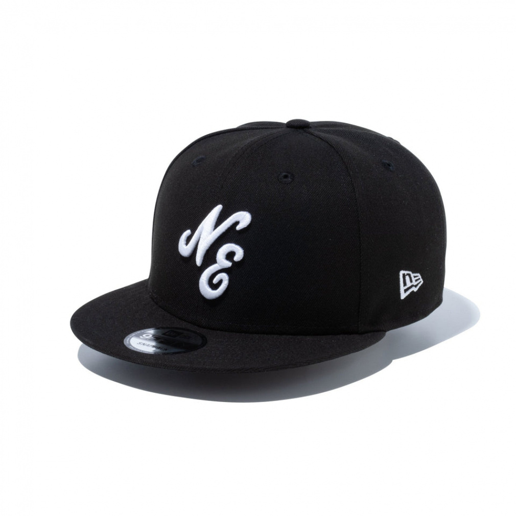 �j���[�G�� �L���b�v 9FIFTY �N���V�b�N���S �u���b�N × �z���C�g 14524959 BLK �X�q NEW ERA