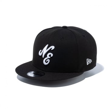 9FIFTY クラシックロゴ ブラック × ホワイト