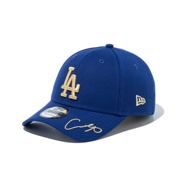 9FORTY Japan Players Signature ロサンゼルス・ドジャース 大谷翔平 ダークロイヤル/ゴールド