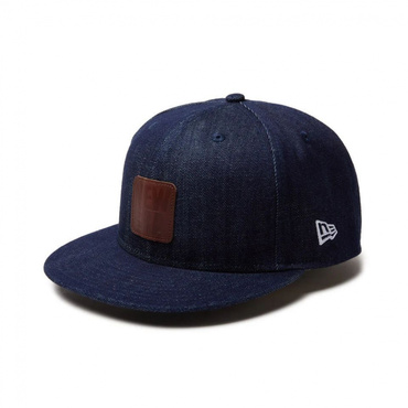 9FIFTY Denim Leather Patch インディゴデニム