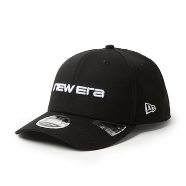 9FIFTY リニアロゴ ストレッチスナップ ブラック/ホワイト