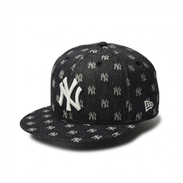 9FIFTY MLB Jacquard ニューヨーク・ヤンキース ブラック/クローム