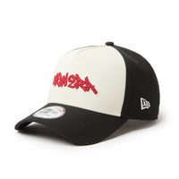 ニューエラ キャップ 9FORTY A-Frame Tagging Logo ブラック/クローム