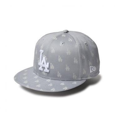 9FIFTY MLB Jacquard ロサンゼルス・ドジャース グレー/ホワイト