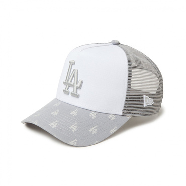 9FORTY A-Frame トラッカー MLB Jacquard ロサンゼルス・ドジャース グレー/ホワイト