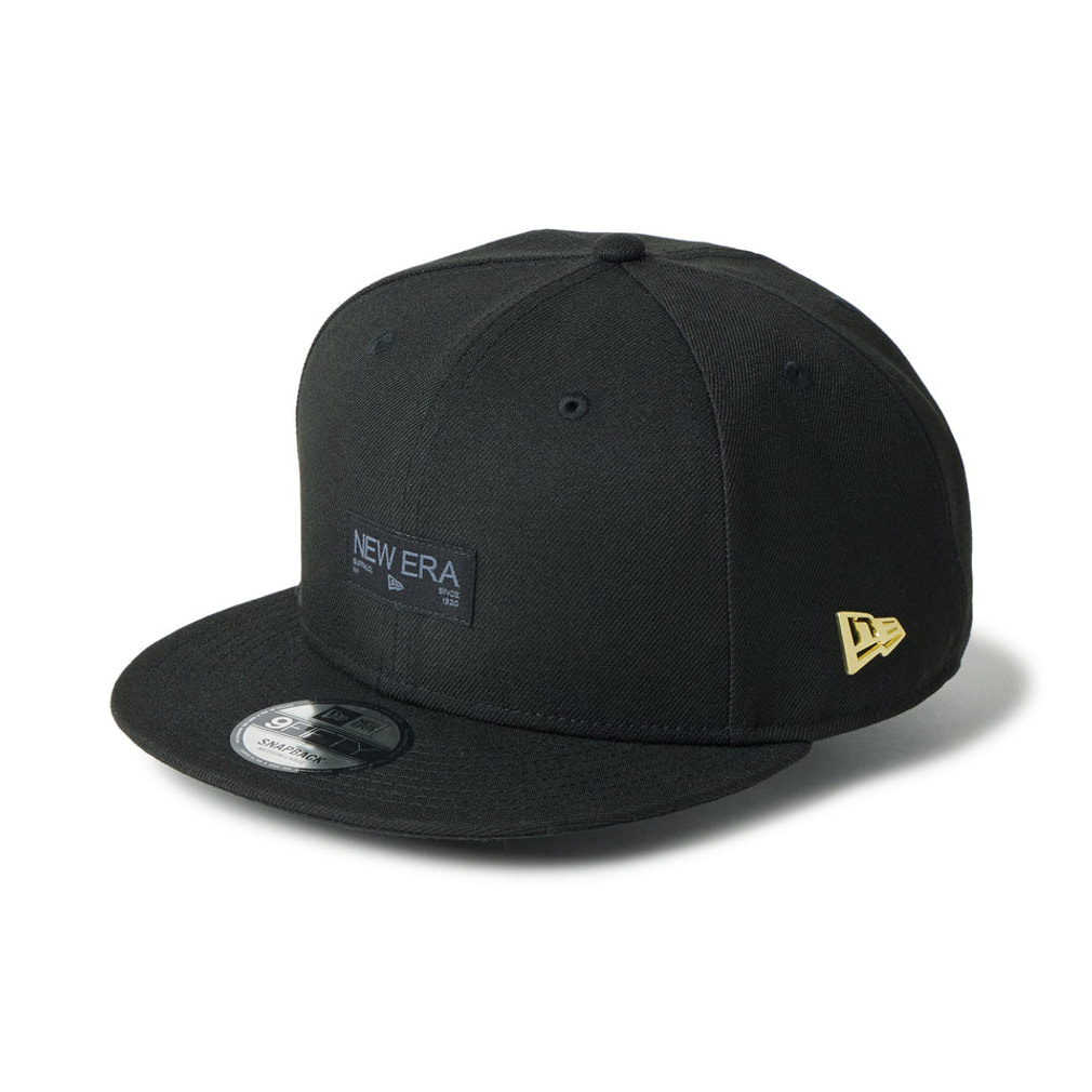 ニューエラ キャップ 9FIFTY Metal Flag ブラック/ゴールド 14744816