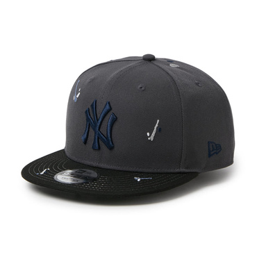 9FIFTY Splash Embroidery ニューヨーク・ヤンキース ダークグラファイト/ブラック