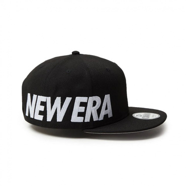 9FIFTY Essential エッセンシャル チェーンステッチ ワードマークロゴ ブラック