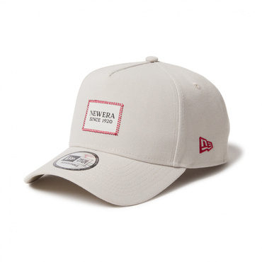 9FORTY A-Frame New Era Since 1920 ウーブンパッチ ストーン マルーン