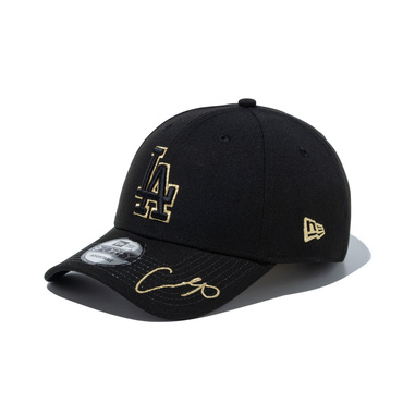 9FORTY Japan Players Signature ロサンゼルス・ドジャース 大谷翔平 ブラック/ゴールド