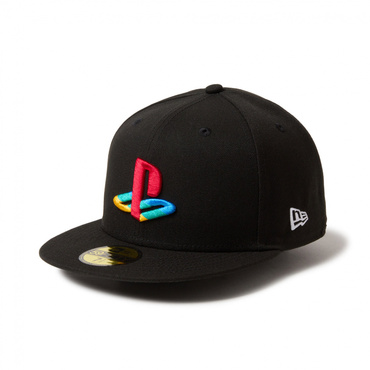 59FIFTY PlayStation プレイステーション ファミリーマーク マルチカラー ブラック
