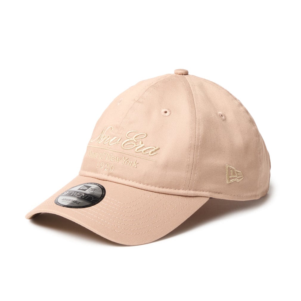�j���[�G�� �L���b�v 9TWENTY Script Tonal Logo �x�[�W�� 14745121 �X�q NEW ERA