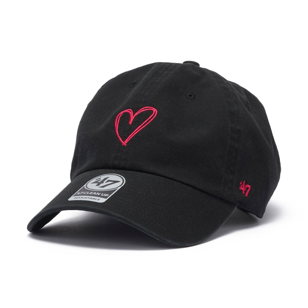 フォーティーセブン キャップ 47 クリーンナップ HEART ハート