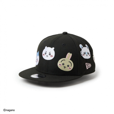 キッズ Youth 9FIFTY ちいかわ / キャラALL OVER ブラック