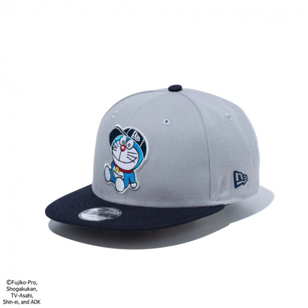 Youth 9FIFTY ドラえもん キャップ グレー / ネイビー(グレー×ネイビー-FREE)