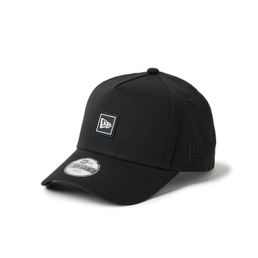 キッズ Youth 9FORTY A-Frame Flag Logo ラバーパッチ Rubber Patch ブラック