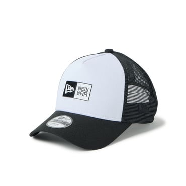 キッズ Youth 9FORTY A-Frame トラッカー Box Logo ブラック/ホワイト