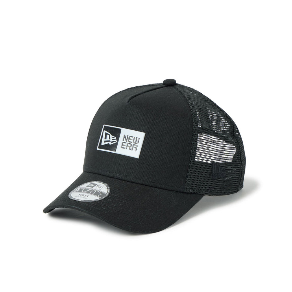 キッズ Youth 9FORTY A-Frame トラッカー Box Logo ブラック(ブラック-FREE)