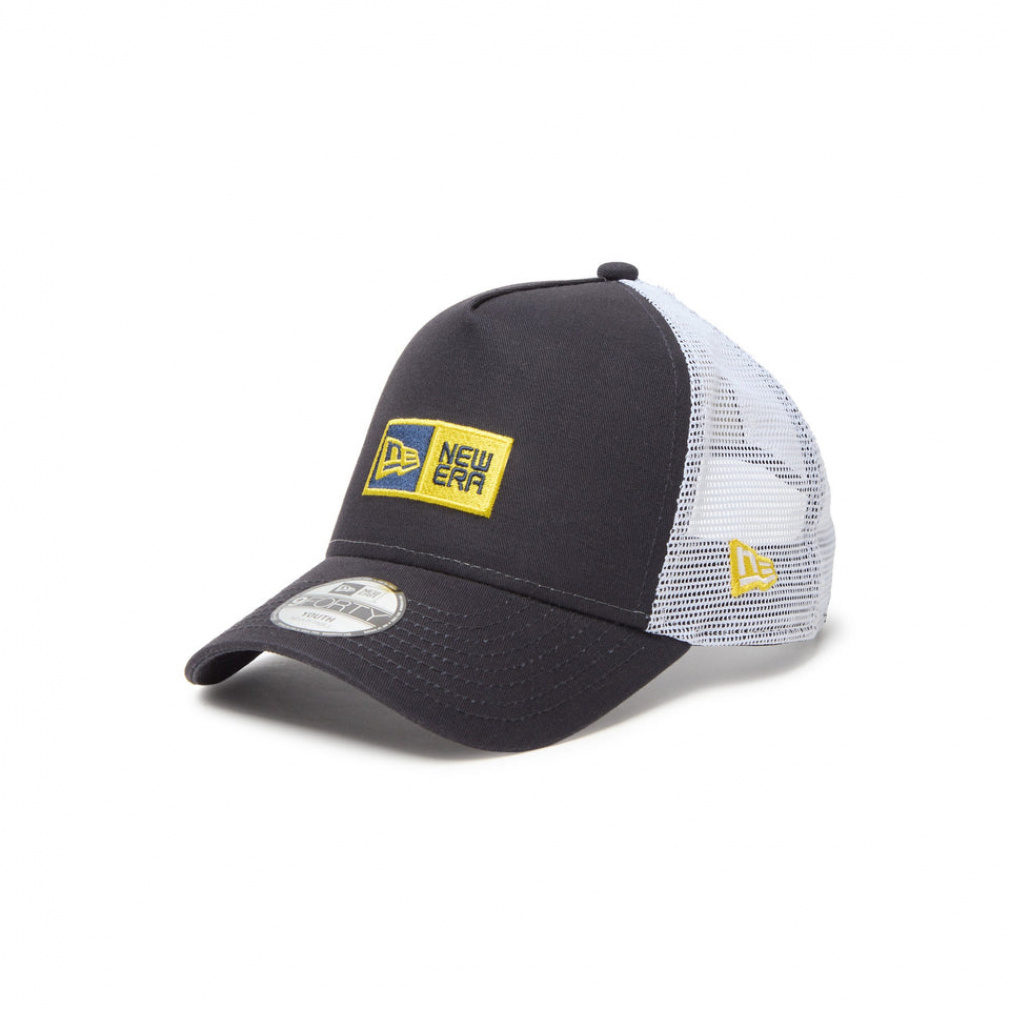 Youth 9FORTY A-Frame トラッカー Box Logo ネイビー/ホワイト