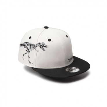 Youth 9FIFTY Dinosaur ティラノサウルス クロームホワイト ブラックバイザー