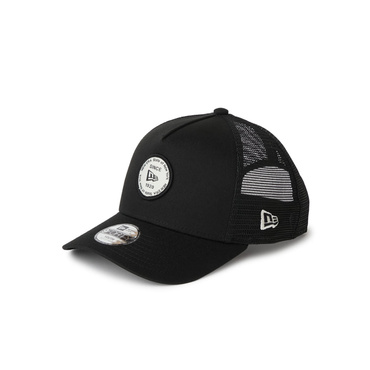キッズ Youth 9FORTY A-Frame トラッカー Round Patch ブラック