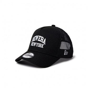 キッズ Youth 9FORTY A-Frame トラッカー College Logo ブラック