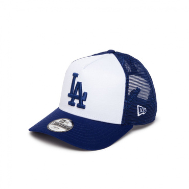 Youth 9FORTY A-Frame トラッカー MLB Mesh Embroidery ロサンゼルス・ドジャース ホワイト/ダークロイヤル