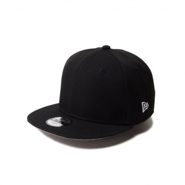 Youth 9FIFTY Essential エッセンシャル チェーンステッチ ワードマークロゴ ブラック