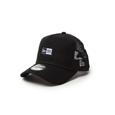Youth 9FORTY A-Frame トラッカー Mesh Embroidery ボックスロゴ ウーブンパッチ ブラック
