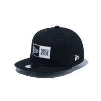 Youth 9FIFTY ボックスロゴ ブラック × ホワイト