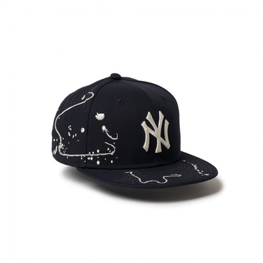 キッズ Youth 9FIFTY Dripping ニューヨーク・ヤンキース ネイビー