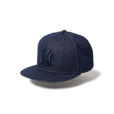 キッズ Youth 9FIFTY Denim ニューヨーク・ヤンキース インディゴデニム