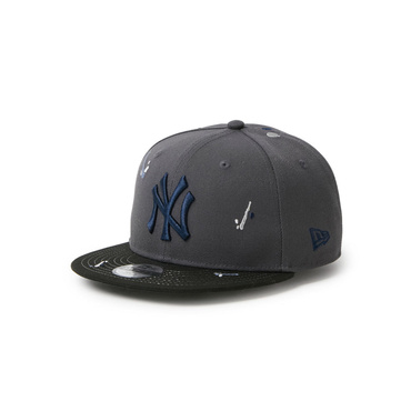 キッズ Youth 9FIFTY ニューヨーク・ヤンキース Splash Embroidery ダークグラファイト/ブラック