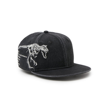 キッズ Youth 9FIFTY Dinosaur スケルトン ウォッシュド ブラック